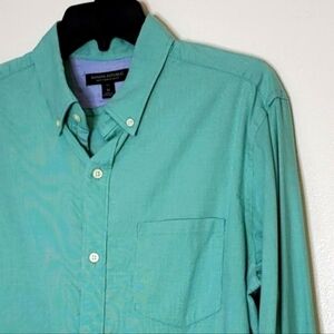NEW Banana Republic Soft Wash Slim Fit Mens Shirt Tall Office Preppy